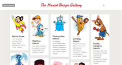 Desktop Screenshot of mascotdesigngallery.com